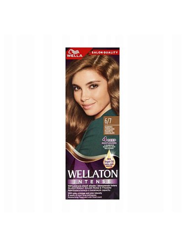 Стойкая крем-краска для волос магнетический шоколад - Wella Professionals Wellaton 6/7